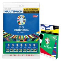 UEFA EURO 2024 Germany - Sammelsticker - 1 Blister + 1...