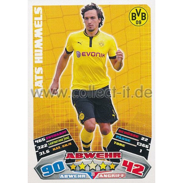 MX-039 - MATS HUMMELS - Saison 12/13