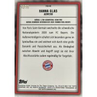 34/70 Limitiert - Hanna Glas FCB-HG - Topps FC Bayern München Team Set 2022/2023