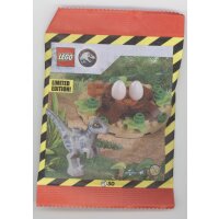 Blue Ocean - LEGO Jurassic World Limited Edition - Sammelfigur Raptor mit Nest