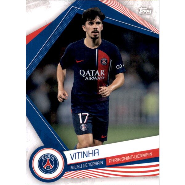 PSG-15 Vitinha - Base Set - Paris Saint Germain Fan Set 2023/2024