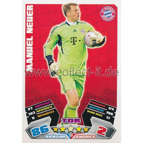 MX-236 - MANUEL NEUER - Saison 12/13