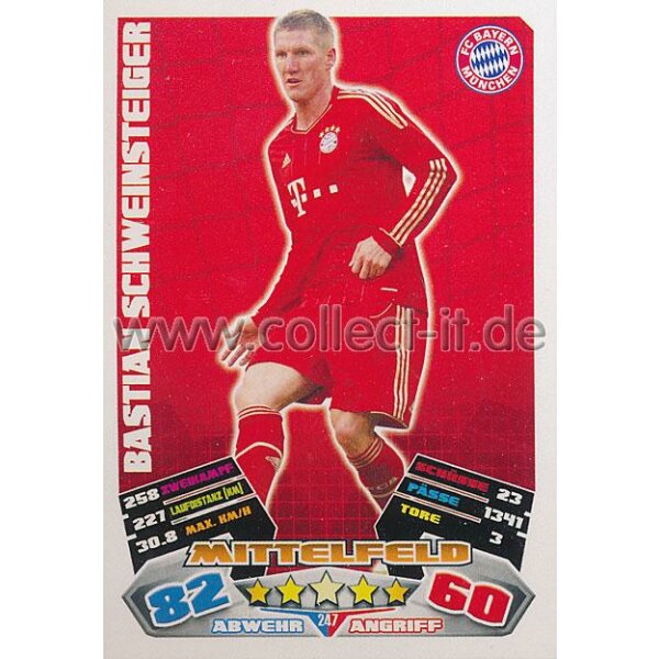 MX-247 - BASTIAN SCHWEINSTEIGER - Saison 12/13