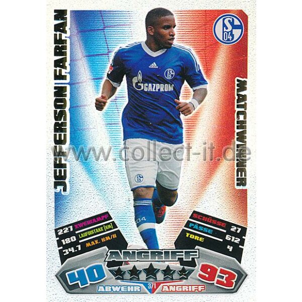 MX-371 - JEFFERSON FARFAN - Matchwinner - Saison 12/13