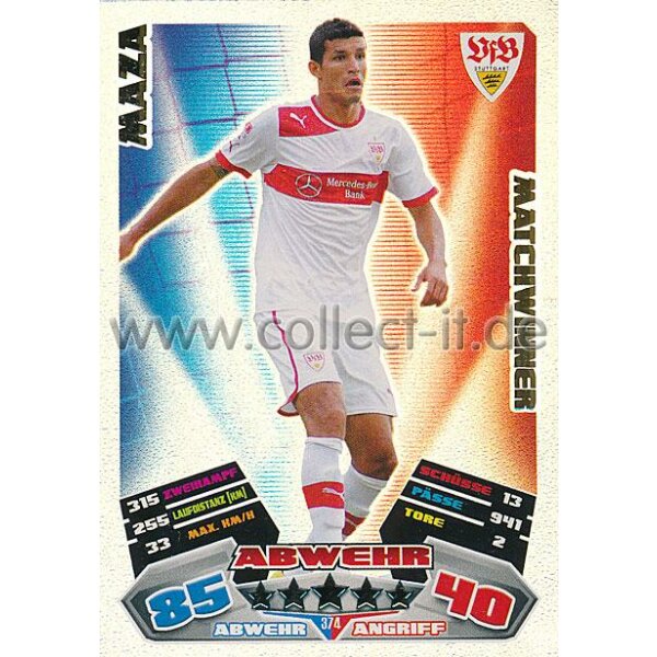 MX-374 - MAZA - Matchwinner - Saison 12/13