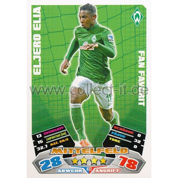 MX-452 - ELJERO ELIA - SV Werder Bremen - Fan Favorit - Saison 12/13