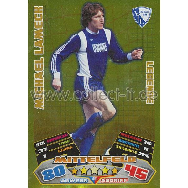 MX-491 - MICHAEL LAMECK - VFL BOCHUM - Legende - Saison 12/13