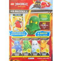 LEGO Ninjago Serie 9 Trading Cards - 1 Multipack #2...