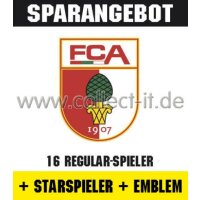 Mannschafts-Paket mit Starspieler und Wappen - FC...