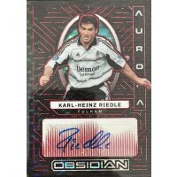 Karl-Heinz Riedle Autogramm 26/44 - Panini - Obsidian...