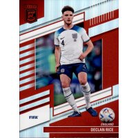 Karte 50 Declan Rice (England) - Panini  Donruss Elite...