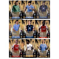 Champions League 2023/24 - Trading Cards - Alle 9 100...