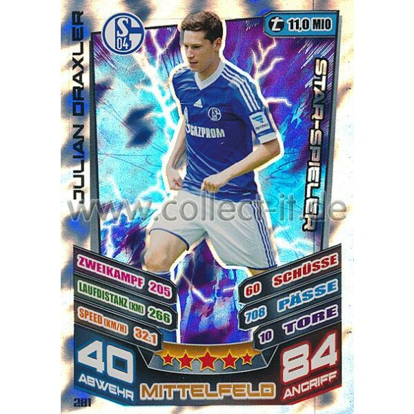 MX-281 - Julian Draxler - Star-Spieler - Saison 13/14