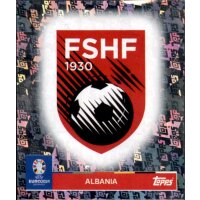 ALB 1 - Albania - Logo - TOPPS FOIL - 2024