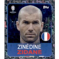 LEG 8 - Zinedine Zidane - TOPPS FOIL - 2024