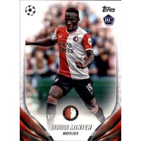 165 Yankuba Minteh (Feyenoord) – RC - Base Set - 2023/2024