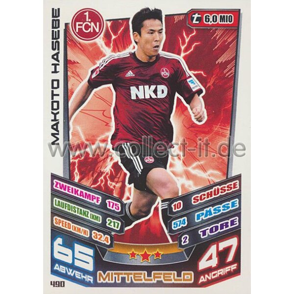 MX-490 - MAKOTO HASEBE - 1. FC Nürnberg