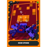 113 - Neon Spinne - Mob Karte - Neon - Serie 1
