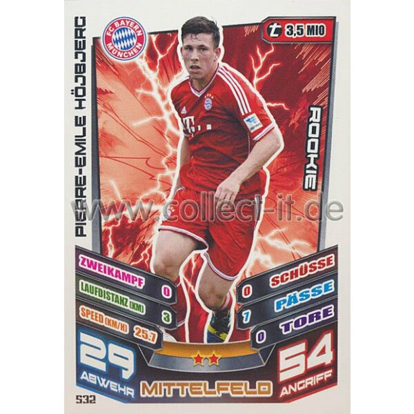 MX-532 - PIERRE-EMILE HÖJBJERG - FC Bayern München - Rookie