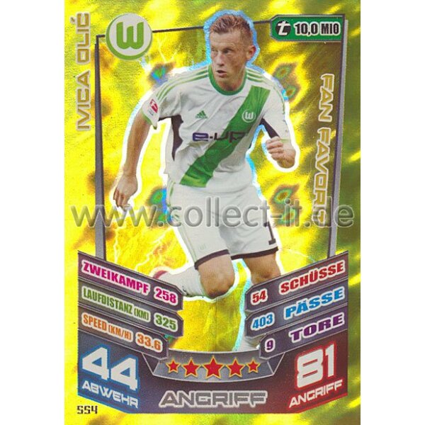 MX-554 - IVICA OLIC - VFL Wolfsburg - Fan Favorit