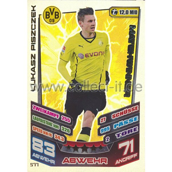 MX-577 - LUKASZ PISZCZEK - Borussia Dortmund - Matchwinner