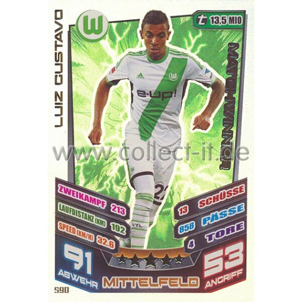 MX-590 - LUIZ GUSTAVO - VFL Wolfsburg - Matchwinner