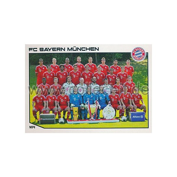 MX-M14 - FC Bayern München - Team Karte - Saison 13/14