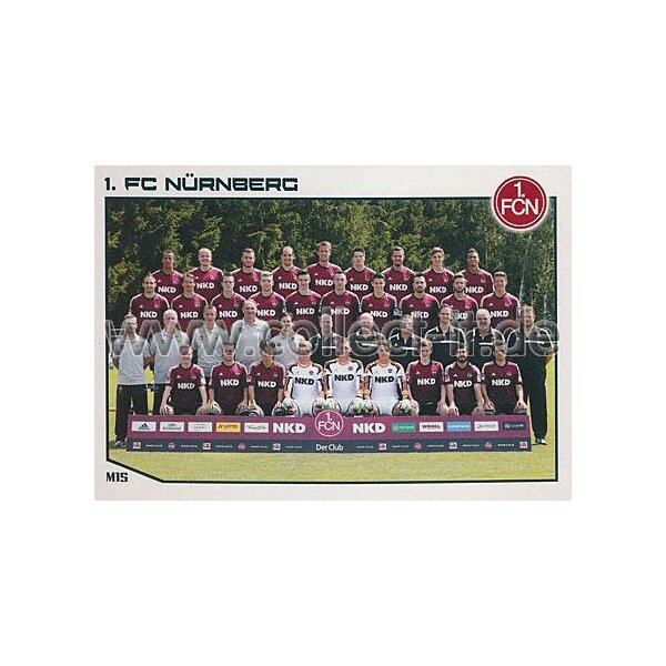 MX-M15 - 1. FC Nürnberg - Team Karte - Saison 13/14