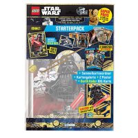 LEGO Star Wars - Serie 5 Trading Cards - 1 Starter + 5...