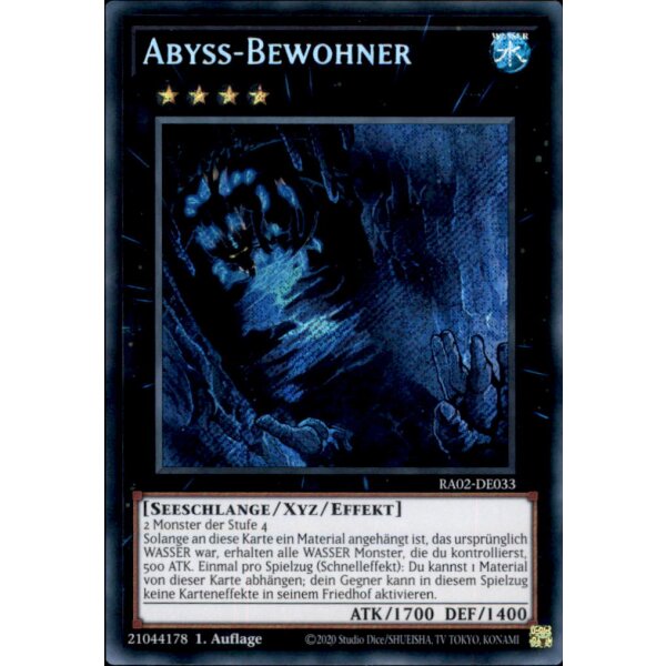 RA02-DE033 - Abyss-Bewohner - Secret Rare