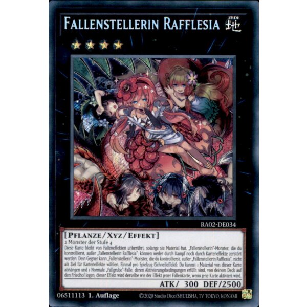 RA02-DE034 - Fallenstellerin Rafflesia - Secret Rare