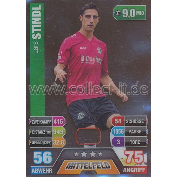 MX-136A - Lars Stindl - Cap-Karte - Saison 14/15