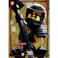 024 - Ultra Power Cole - Helden Karte - LEGO Ninjago...