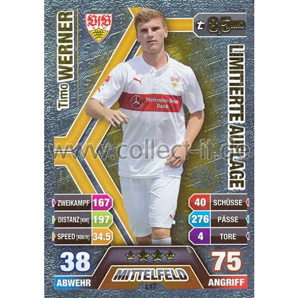 MX-L17 - Timo Werner - Limitierte Auflage - Saison 14/15