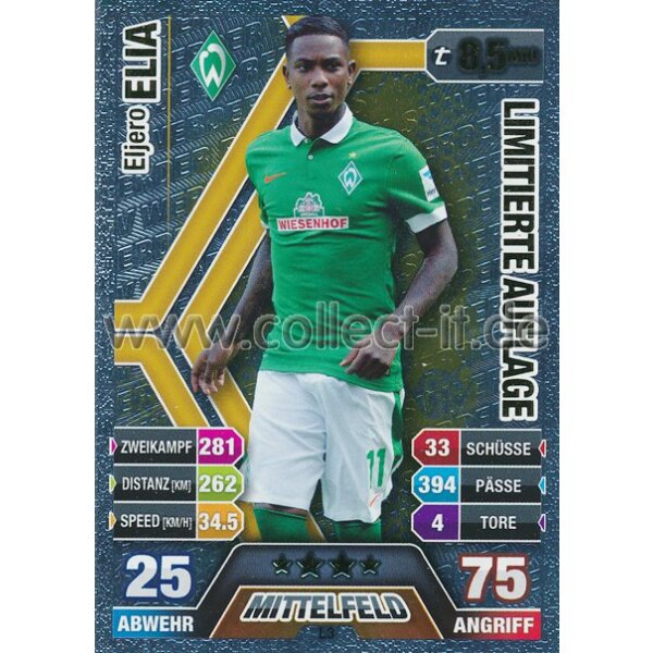 MX-L3 - Eljero Elia - Limitierte Auflage - Saison 14/15