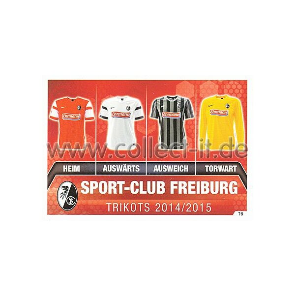 MX-T06 - Trikotkarte SC Freiburg - Spezial Karte - Saison 14/15