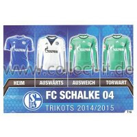 MX-T16 - Trikotkarte FC Schalke 04 - Spezial Karte -...