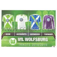 MX-T18 - Trikotkarte VFL Wolfsburg - Spezial Karte -...