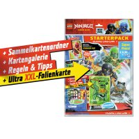 LEGO Ninjago Serie 9 NEXT LEVEL Trading Cards - 1 Starter + 20 Booster