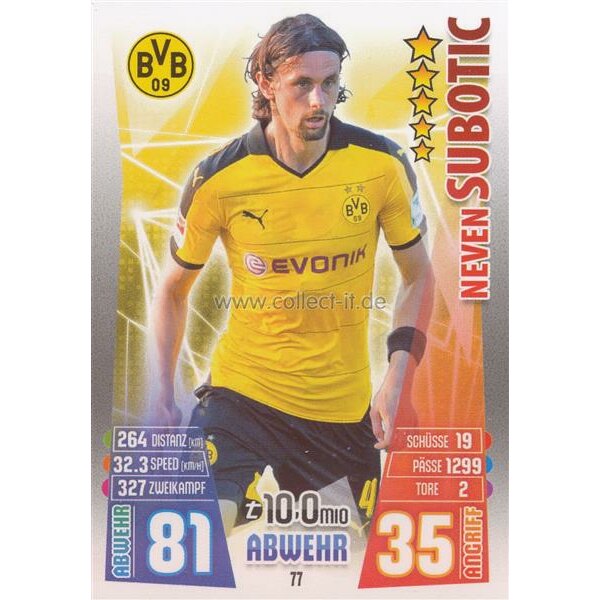 MX-077 - Neven SUBOTIC - Saison 15/16