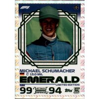 LE21 - Michael Schumacher - Limited Edition - Emerald - 2024