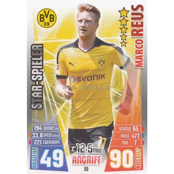 MX-089 - Marco REUS - Star Spieler - Saison 15/16