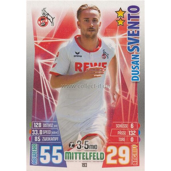 MX-193 - Dusan SVENTO - Saison 15/16