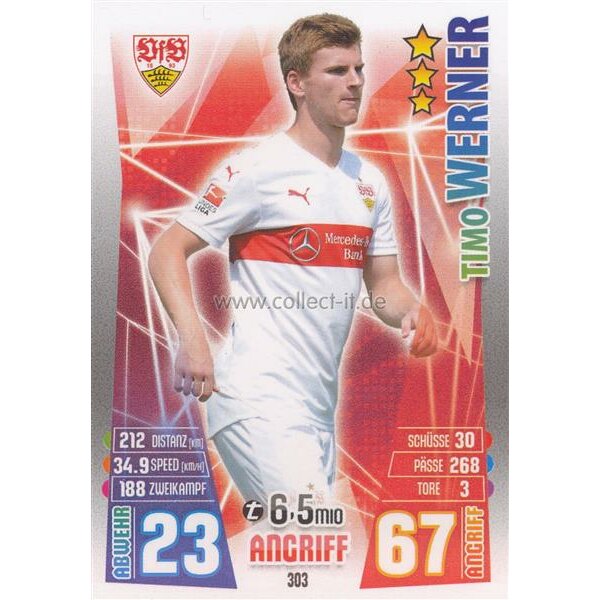 MX-303 - Timo WERNER - Saison 15/16