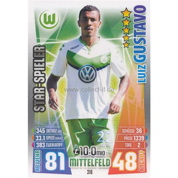 MX-318 - Luiz GUSTAVO - Star-Spieler - Saison 15/16