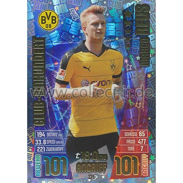 MX-339 - Marco REUS - Club-Einhundert - Saison 15/16