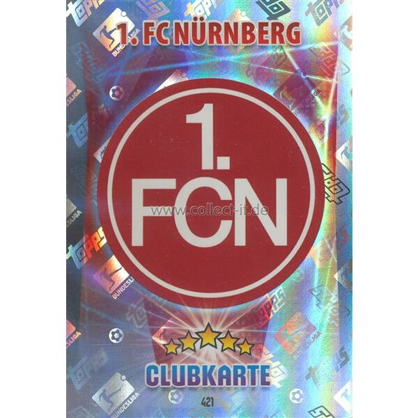 MX-421 - Club-Logo 1. FC Nürnberg - Saison 15/16