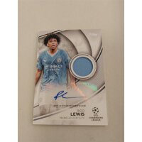 SA-RI Rico Lewis Superstar Autograph Relic Card /99 UEFA Club Competition 23/24