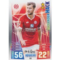 MX-503 - Alexander Hack - Neue Transfers - Saison 15/16
