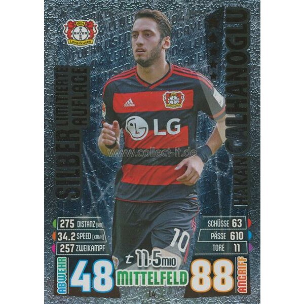 MX-L4 - Hakan Calhanoglu - Silber Limitierte Auflage